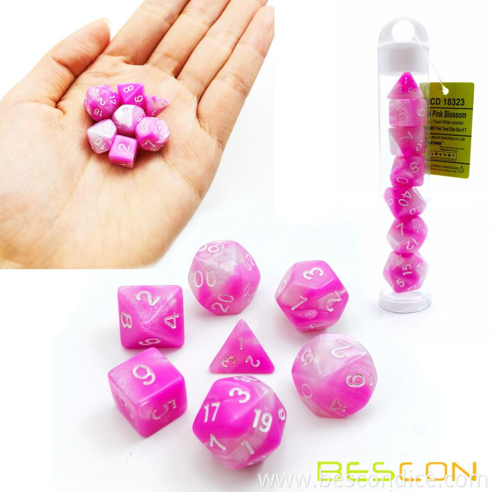 10mm Mini Poly Dice Set 1 10mm Mini Poly Dice Set 1
